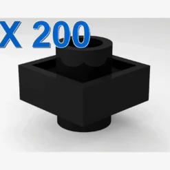 Plate 1x1 with studs on 2 sides X 200