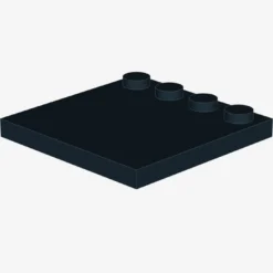PLATE 4X4 W. 4 KNOBS X 20