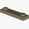 PLATE 1X4 W. 2 KNOBS X 100