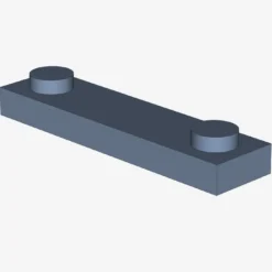 PLATE 1X4 W. 2 KNOBS X 100