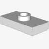 PLATE 1X2, W/ 1 KNOB X 100