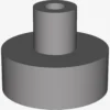 PLATE 1X1 W/3.2 SHAFT/1.5 HOLE X 200