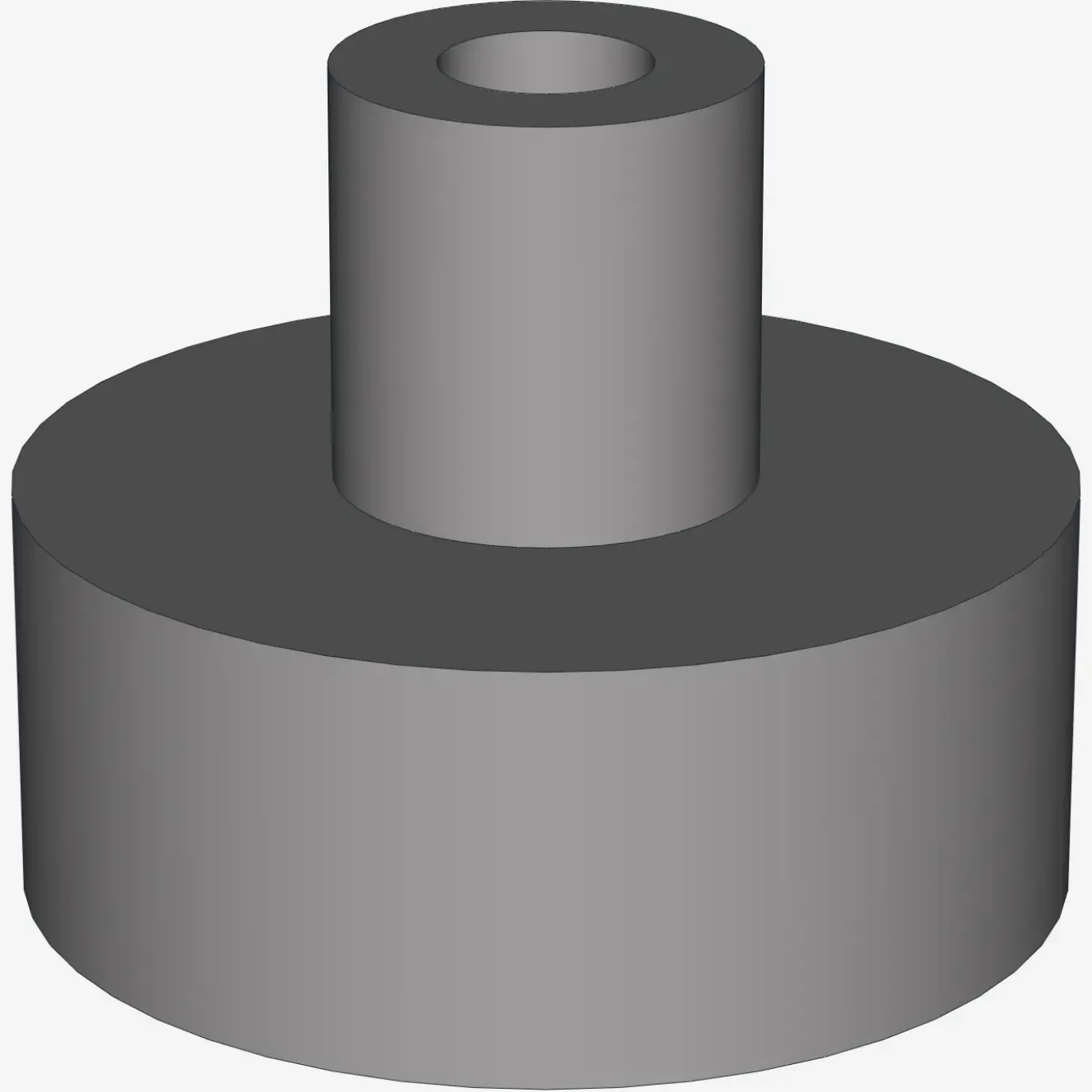 PLATE 1X1 W/3.2 SHAFT/1.5 HOLE X 200