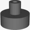 PLATE 1X1 W/3.2 SHAFT/1.5 HOLE X 200