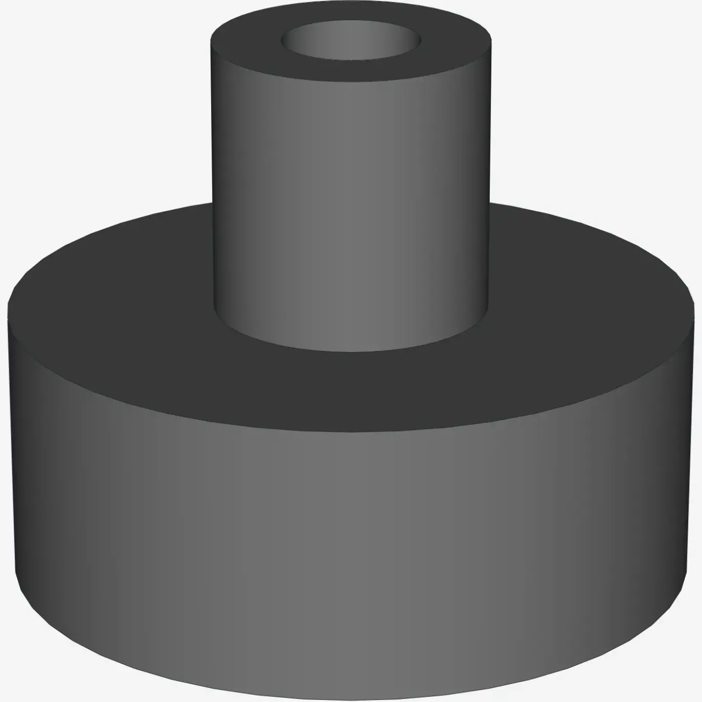PLATE 1X1 W/3.2 SHAFT/1.5 HOLE X 200