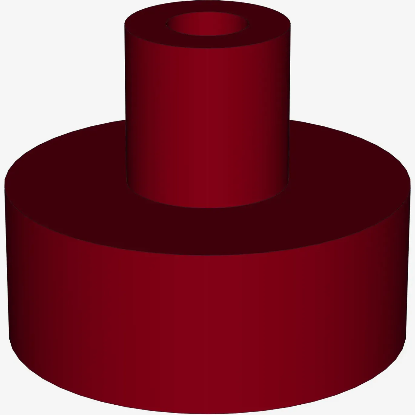 PLATE 1X1 W/3.2 SHAFT/1.5 HOLE X 200