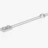 PLATE 1X2 W. SHAFT 12M X 50