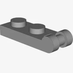 PLATE 1X2 W/SHAFT Ø3.2 X 100