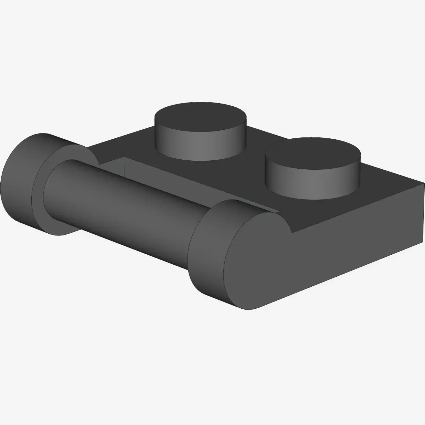 PLATE 1X2 W. STICK 3.18 X 100