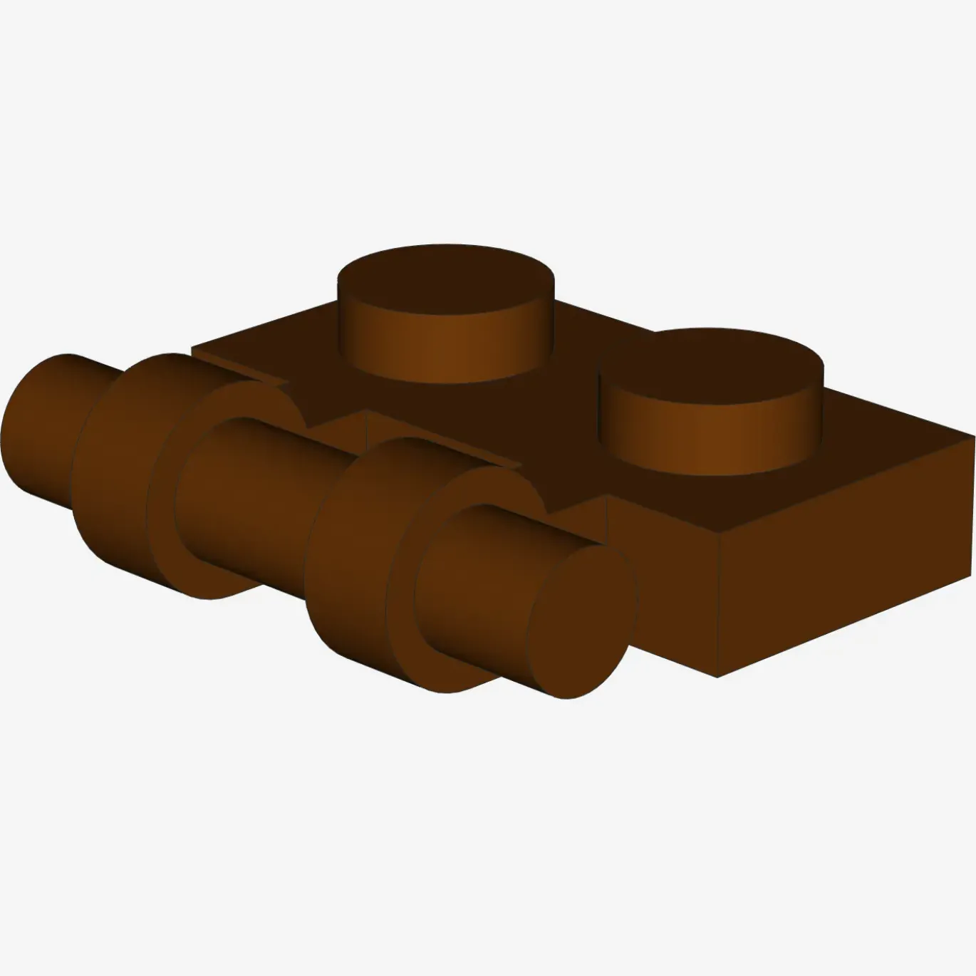 PLATE 1X2 W. STICK X 100