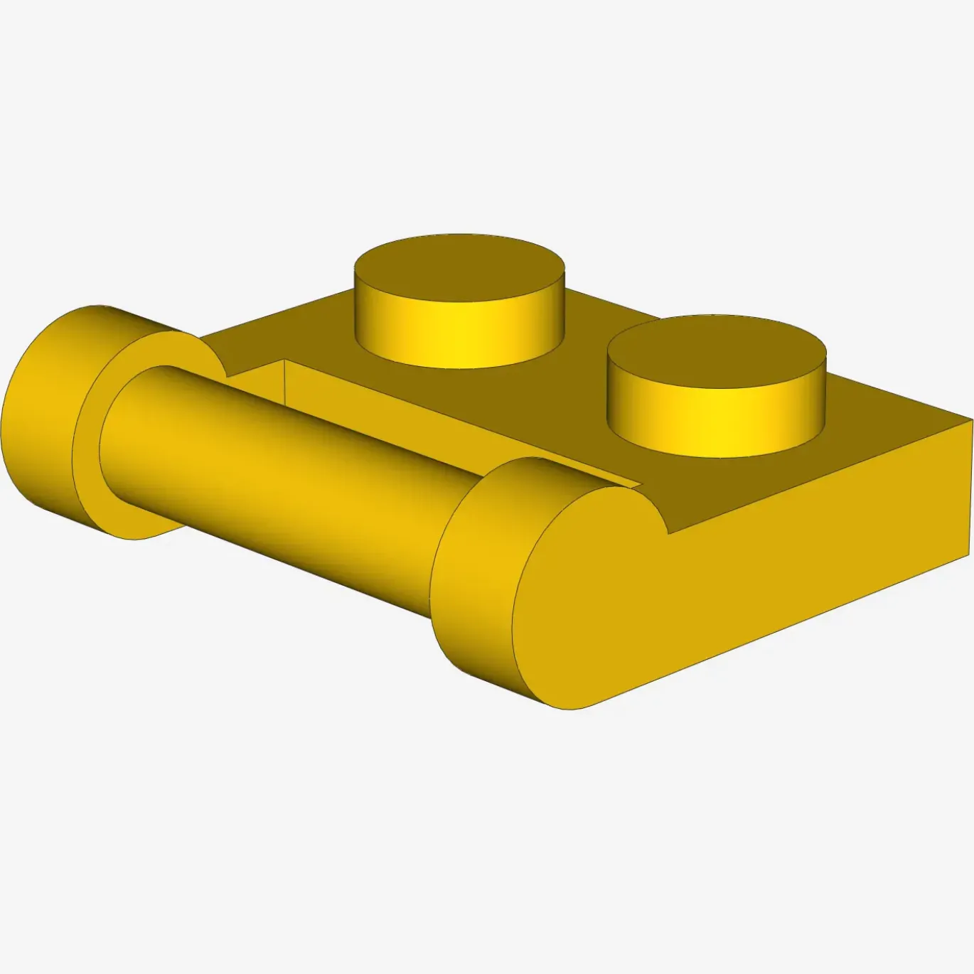 PLATE 1X2 W. STICK 3.18 X 100