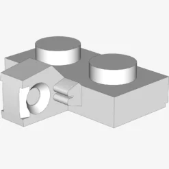 PLATE 1X2 W. STUB/VERTICAL X 100