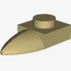 PLATE 1X1 W/TOOTH X 200