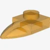 PLATE 1X1 W/TOOTH X 200