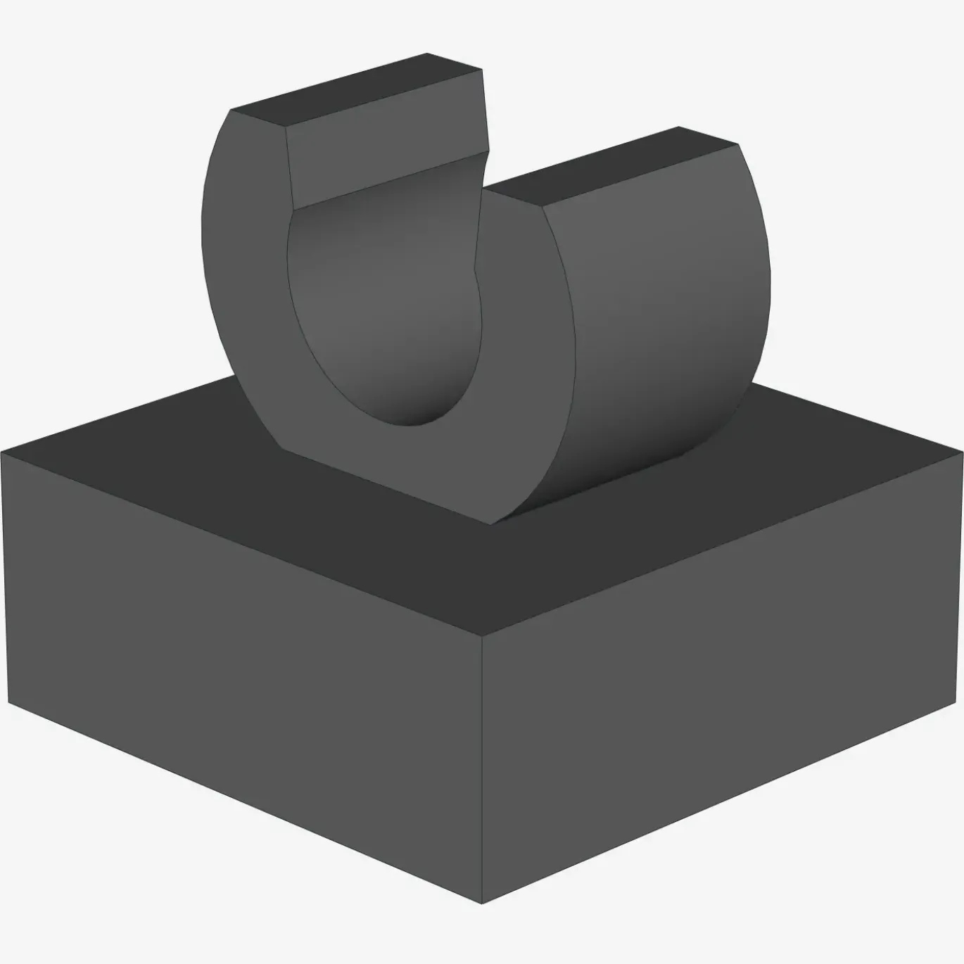 PLATE 1X1 W. UP RIGHT HOLDER X 200