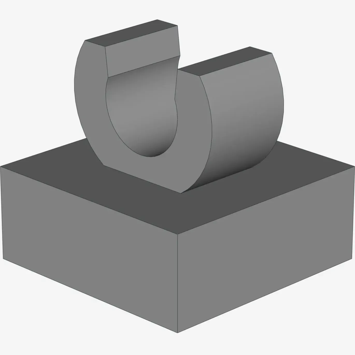 PLATE 1X1 W. UP RIGHT HOLDER X 200