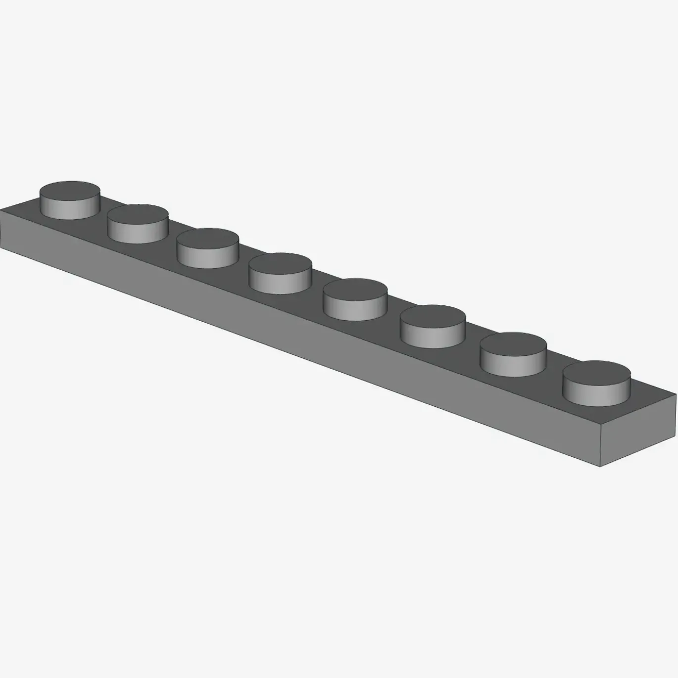 PLATE 1X8 X 300