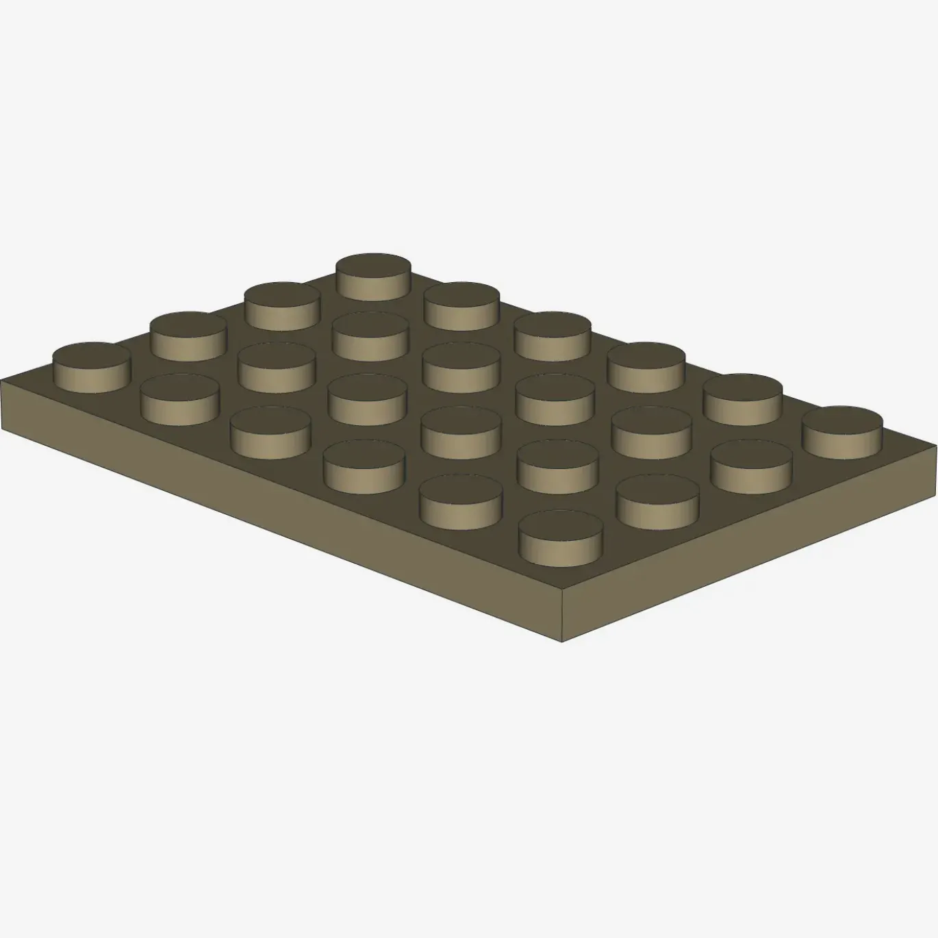 PLATE 4X6 X 90