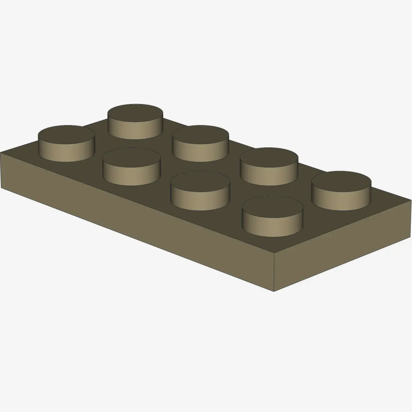 PLATE 2X4 X 300