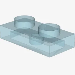 PLATE 1X2 X 100