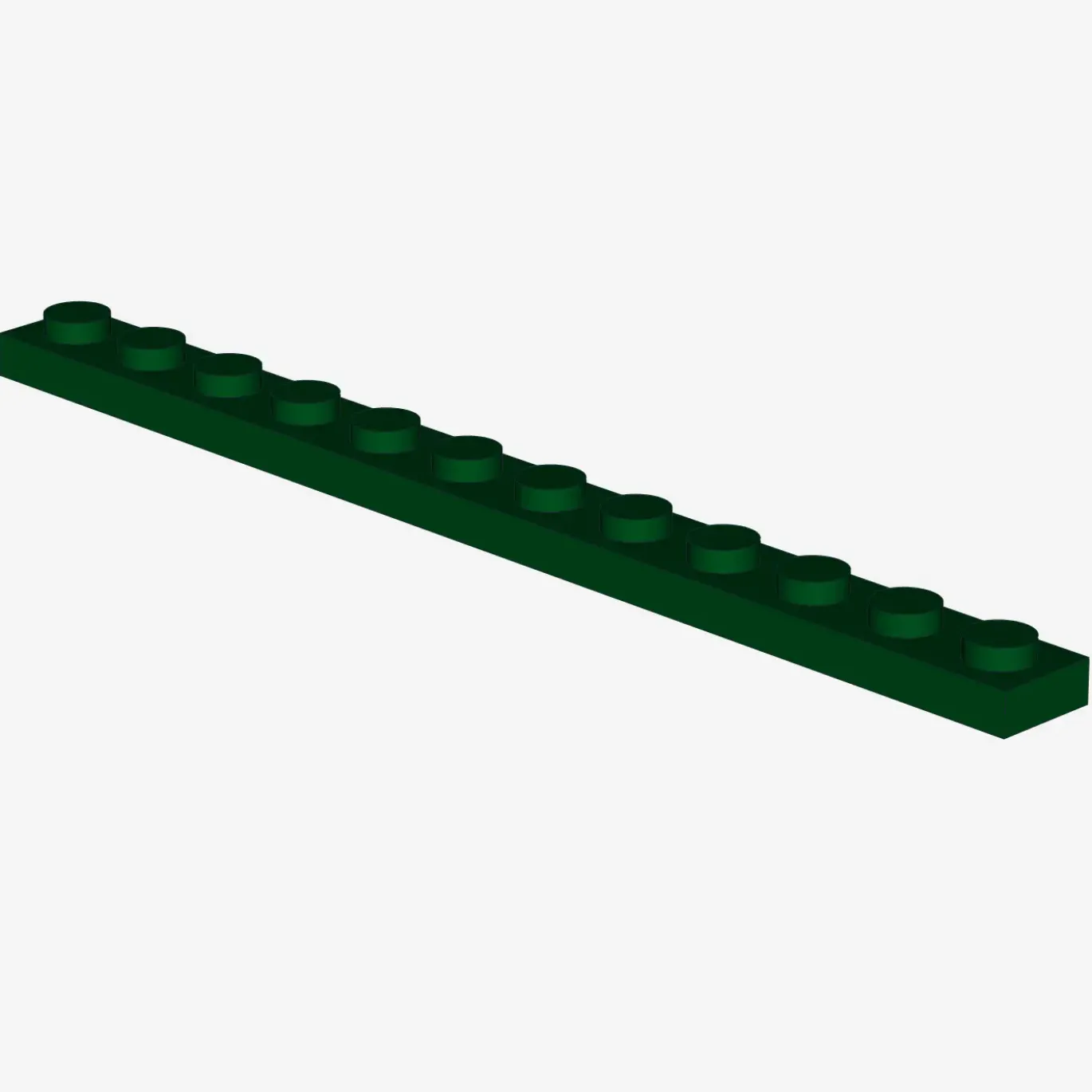 PLATE 1X12 X 25