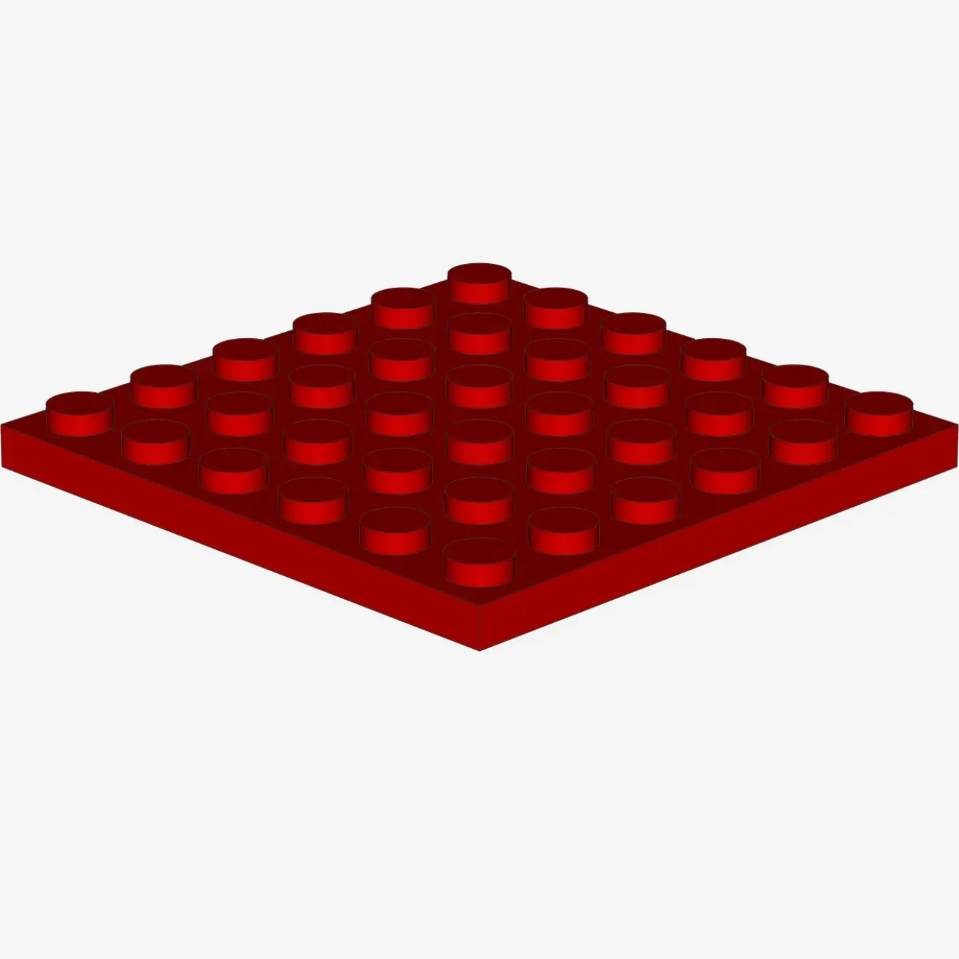 PLATE 6X6 X 10
