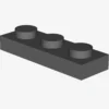 PLATE 1X3 X 100