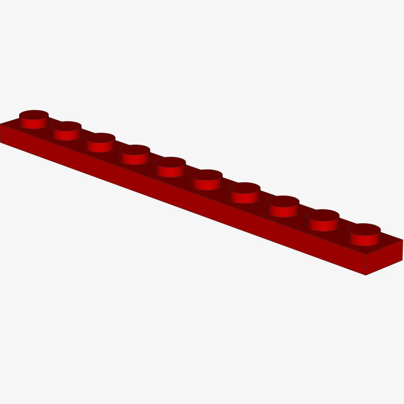 PLATE 1X10 X 25