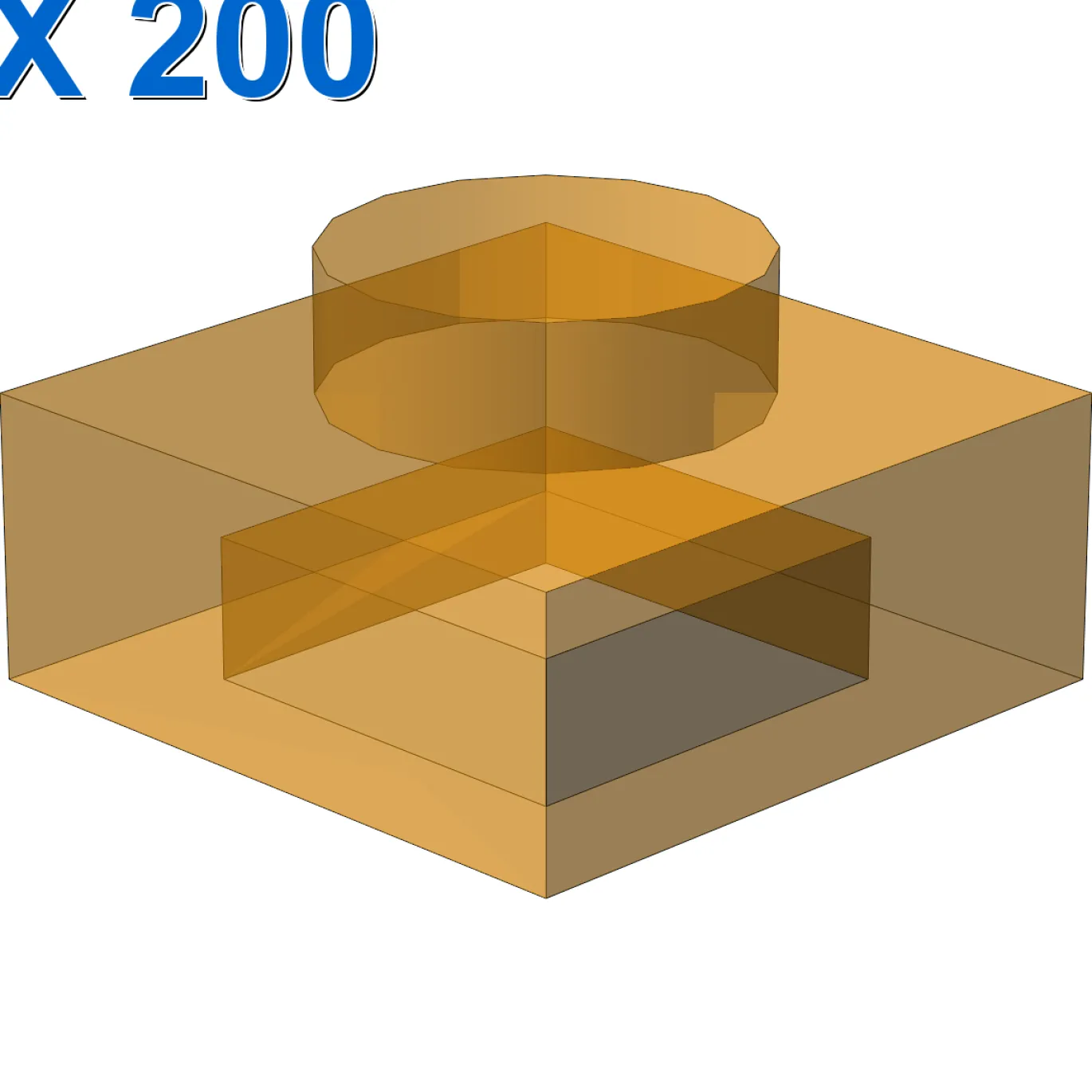 PLATE 1X1 X 200