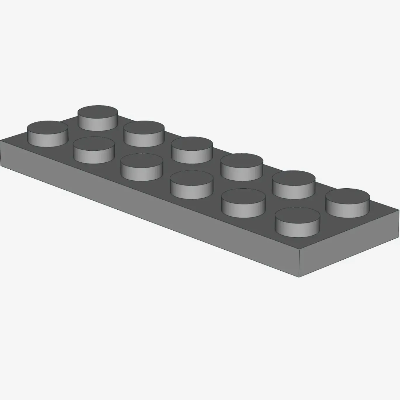 PLATE 2X6 X 25