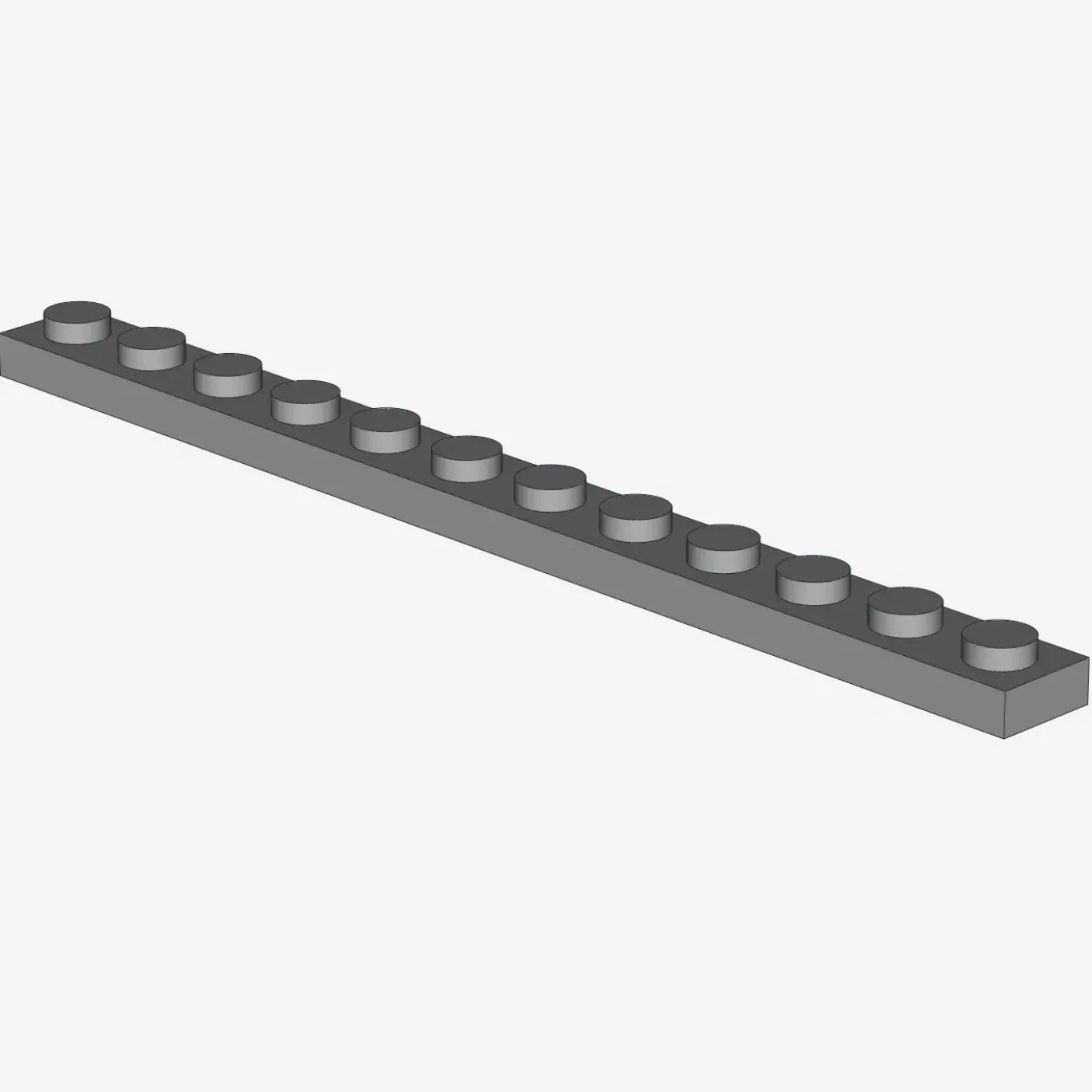 PLATE 1X12 X 25