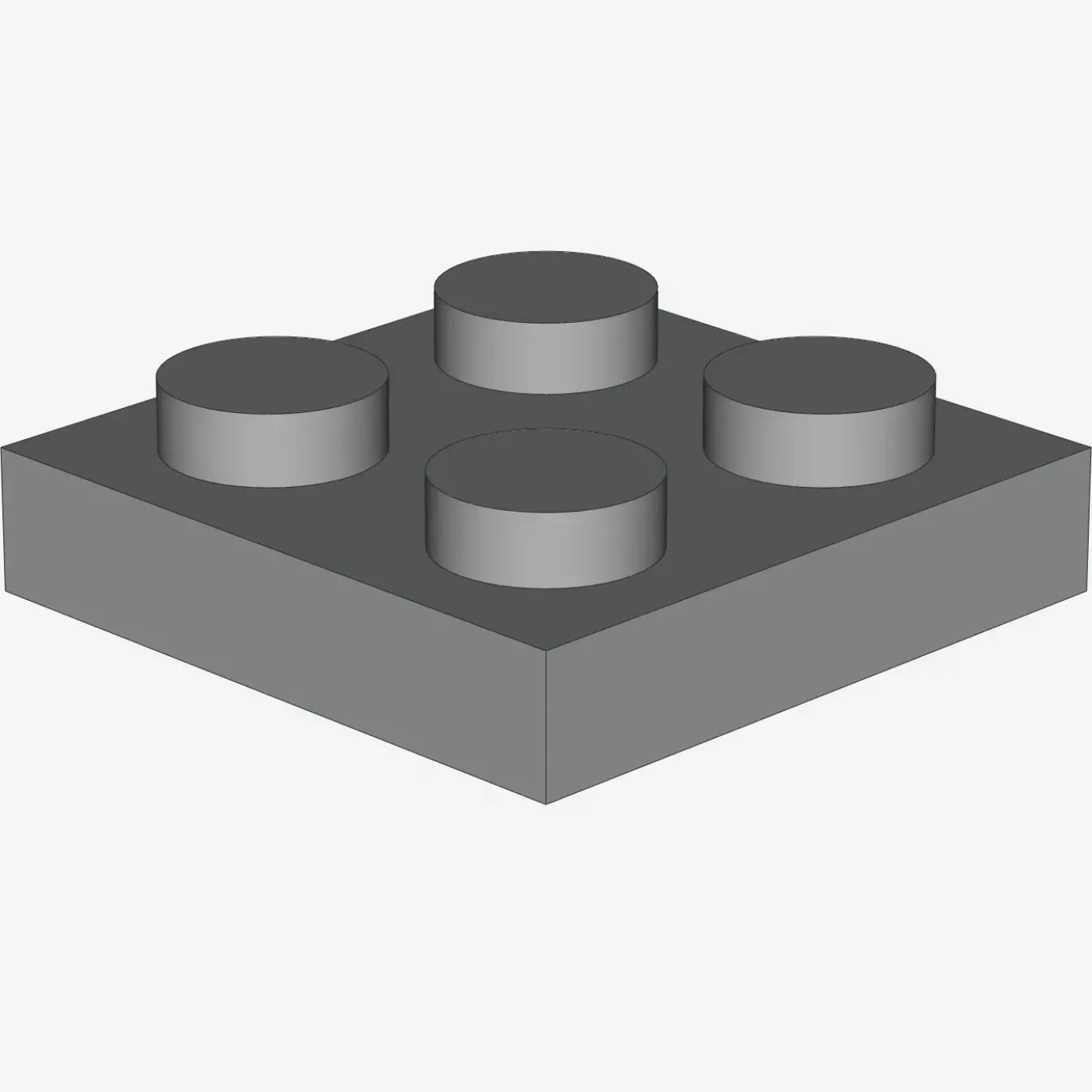 PLATE 2X2 X 100