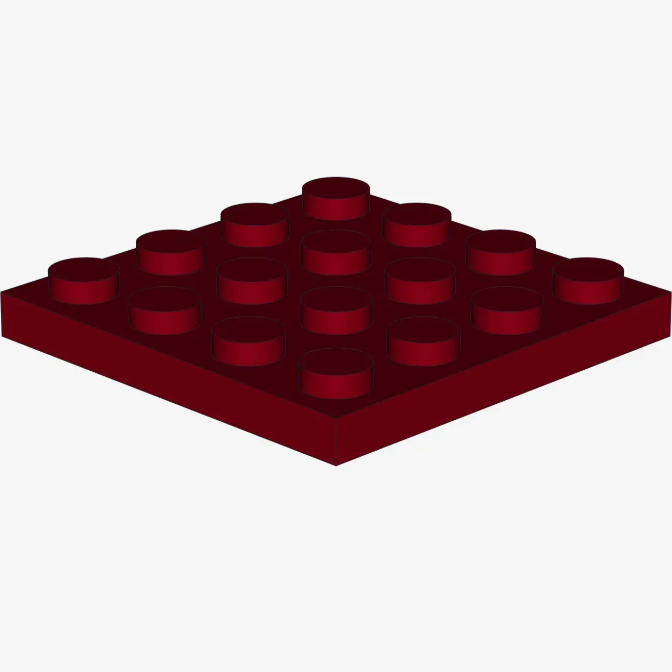 PLATE 4X4 X 20