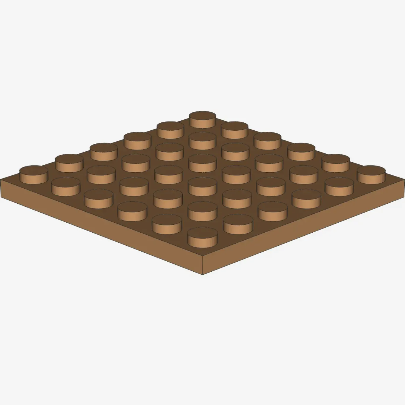 PLATE 6X6 X 10