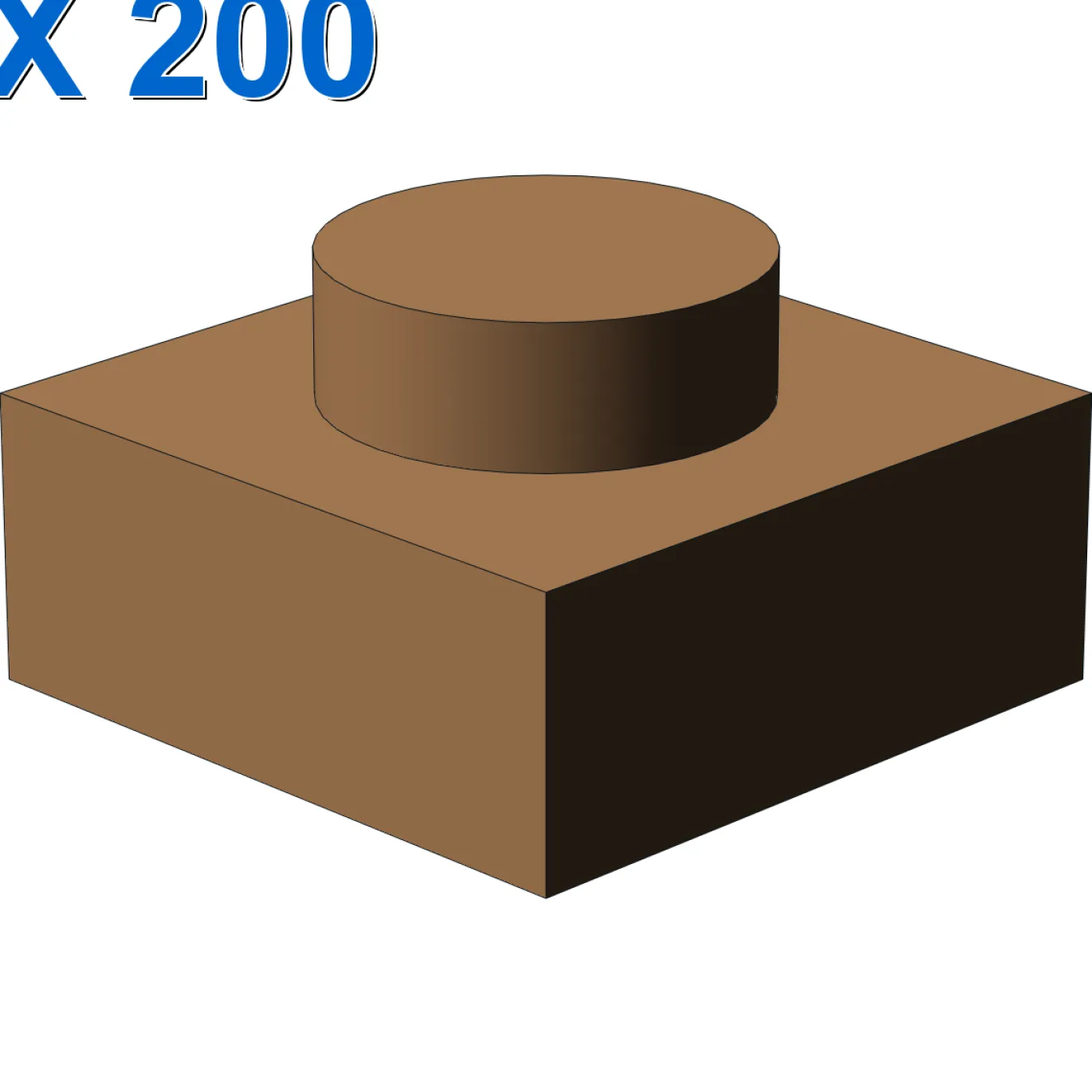 PLATE 1X1 X 200