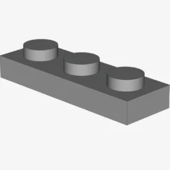 PLATE 1X3 X 100