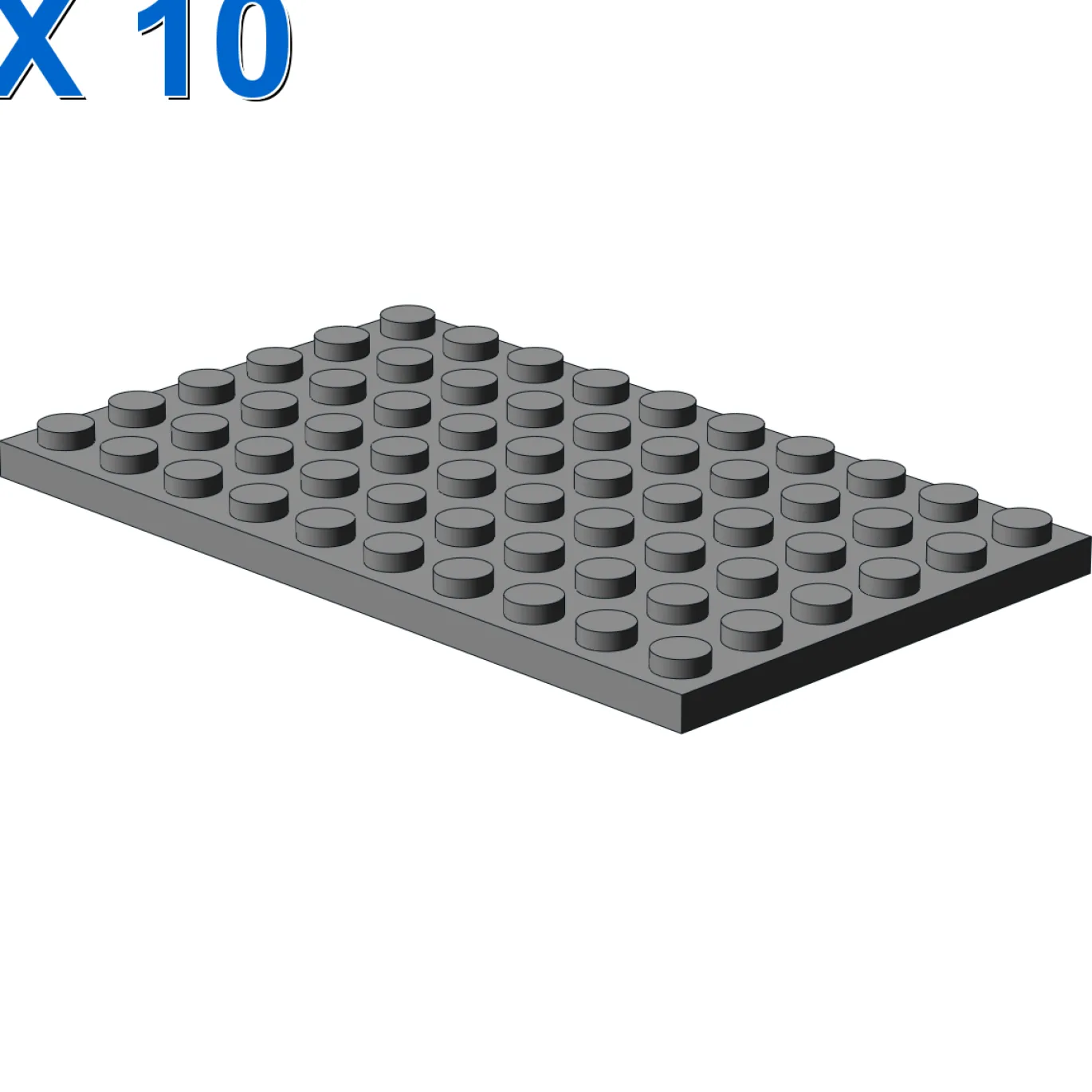 PLATE 6X10 X 10