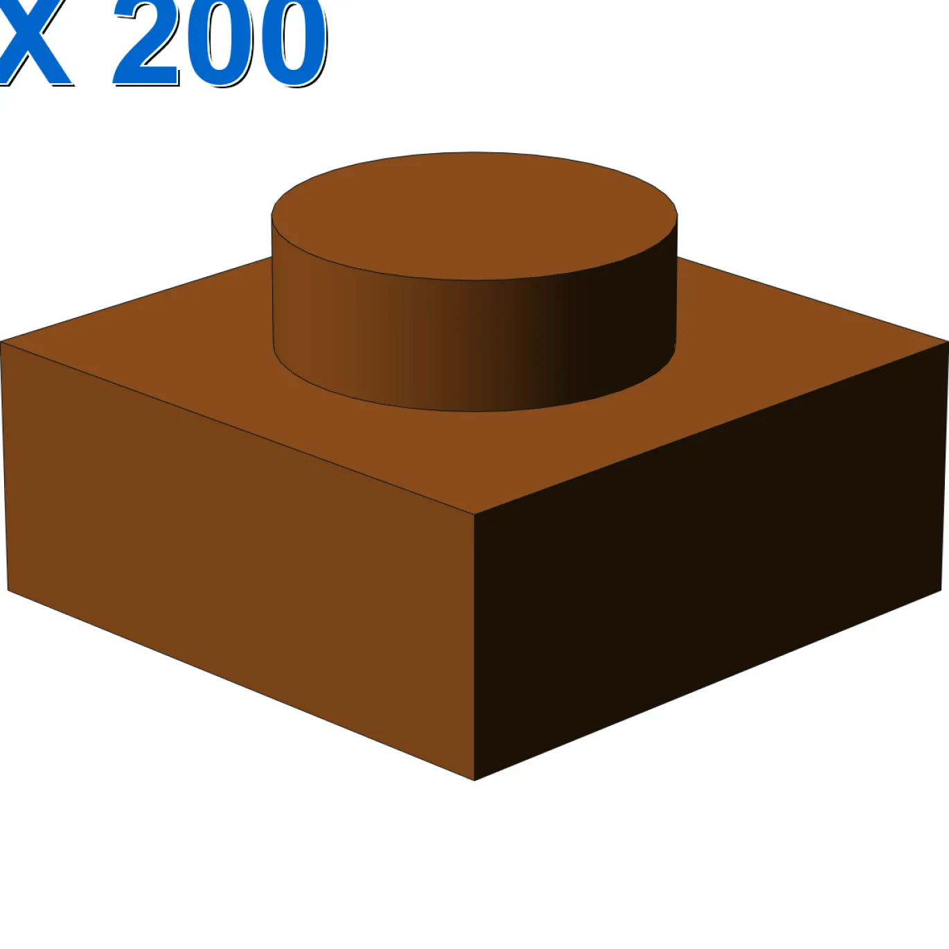 PLATE 1X1 X 200