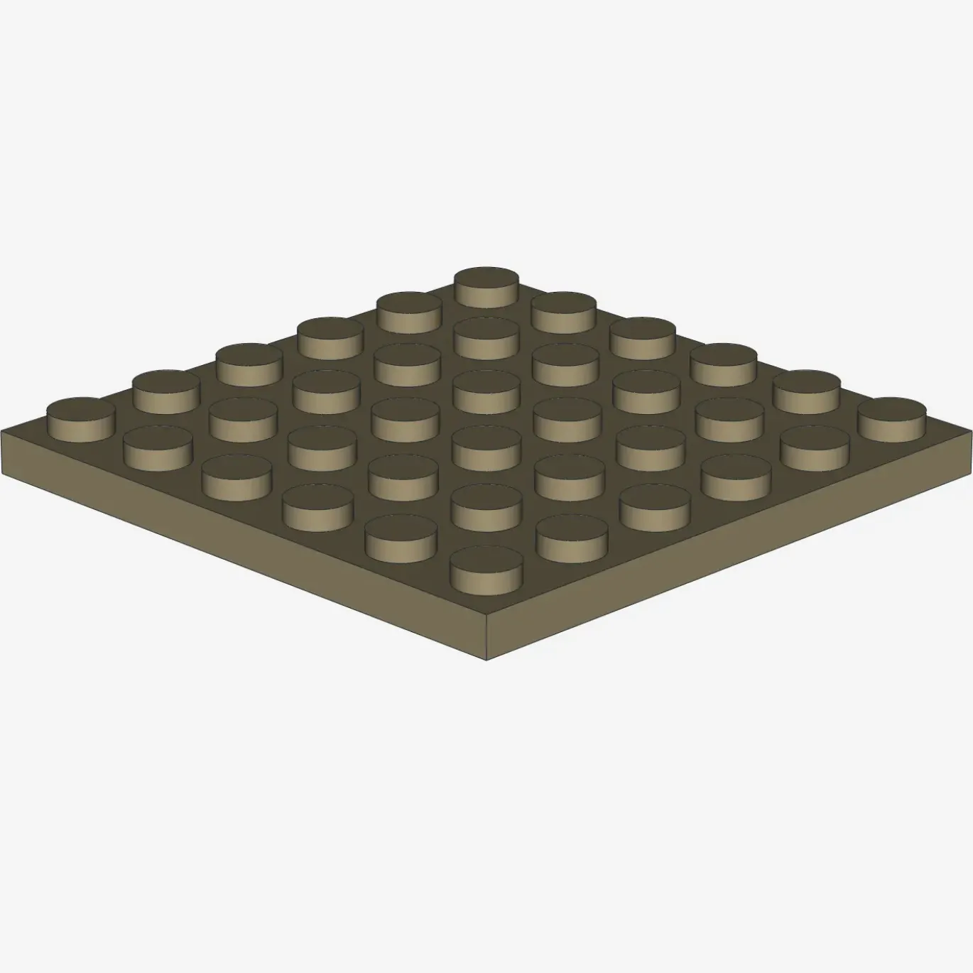 PLATE 6X6 X 10