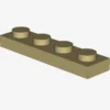PLATE 1X4 X 100