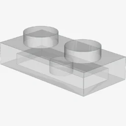 PLATE 1X2 X 100