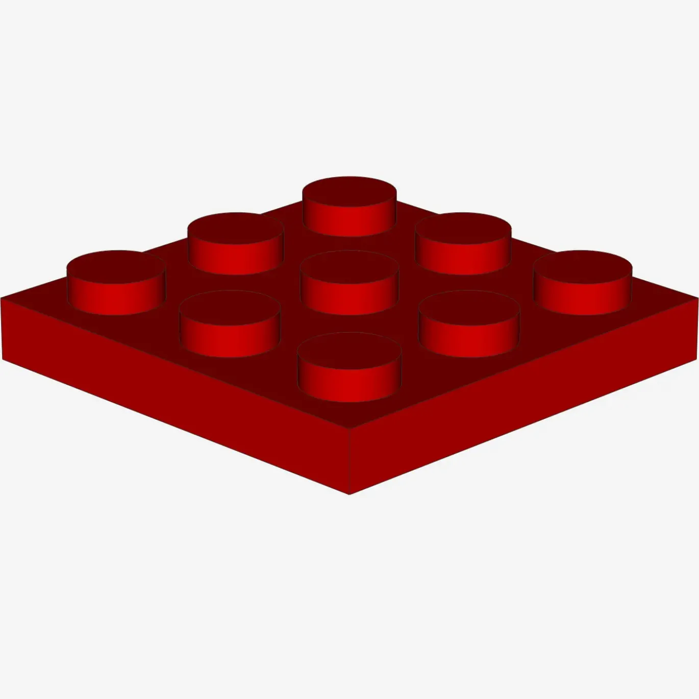 PLATE 3X3 X 50