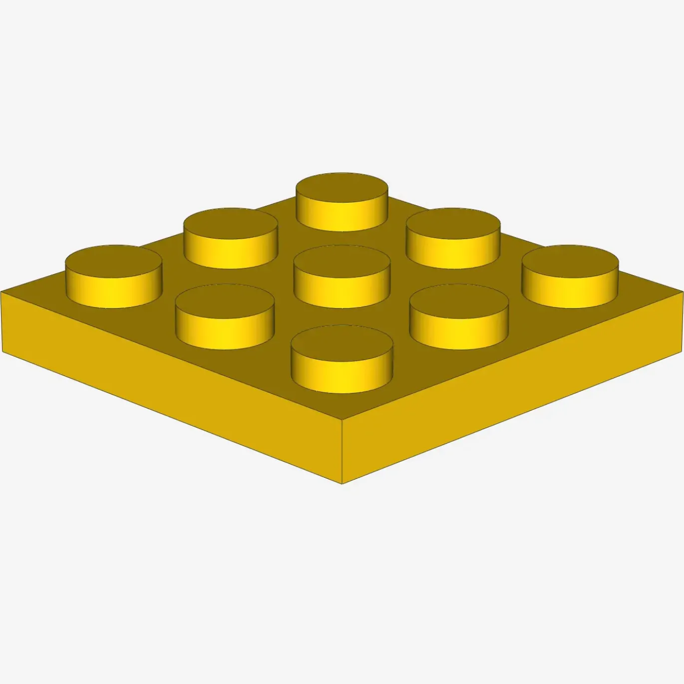 PLATE 3X3 X 50