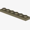 PLATE 1X6 X 50