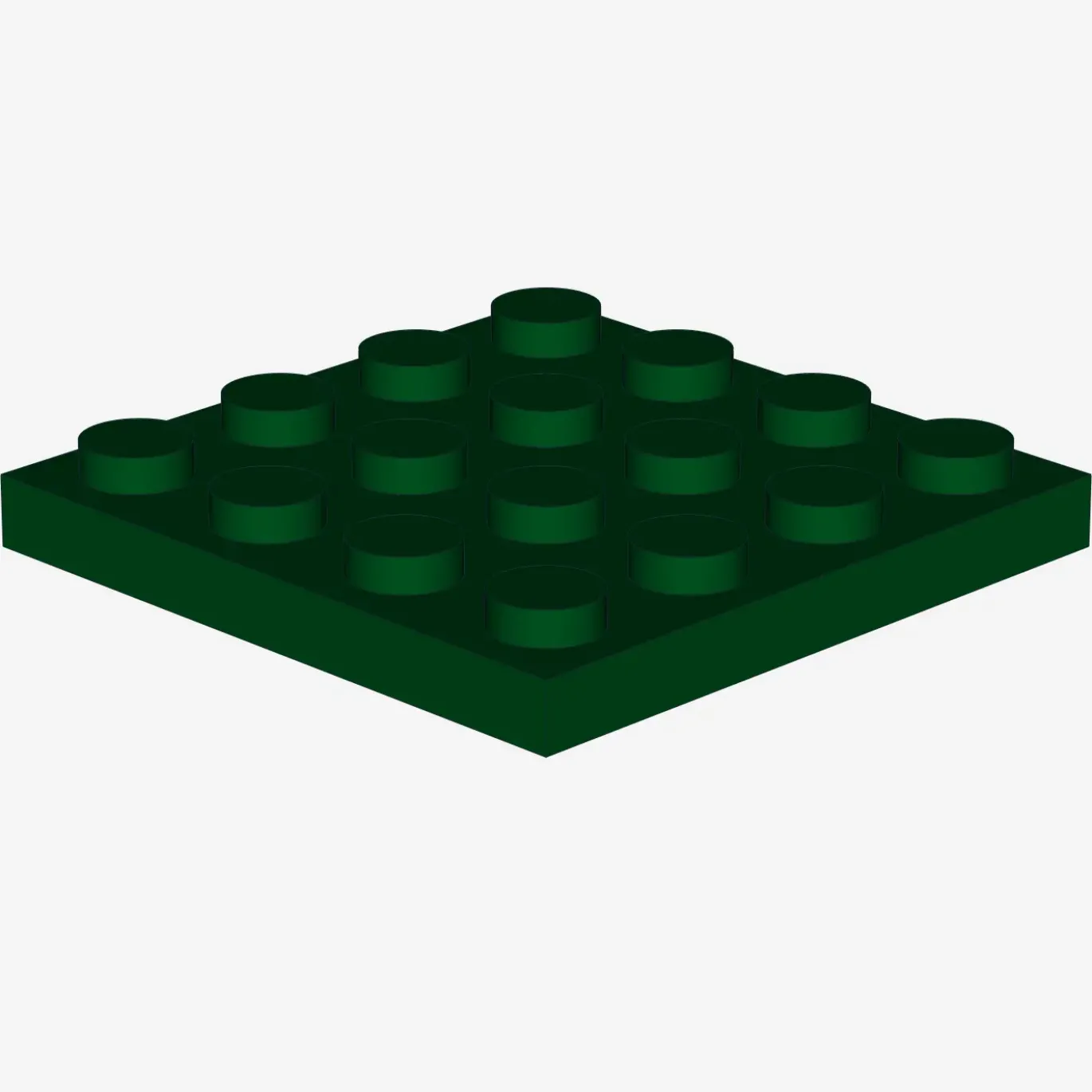 PLATE 4X4 X 20