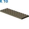 PLATE 4X12 X 10