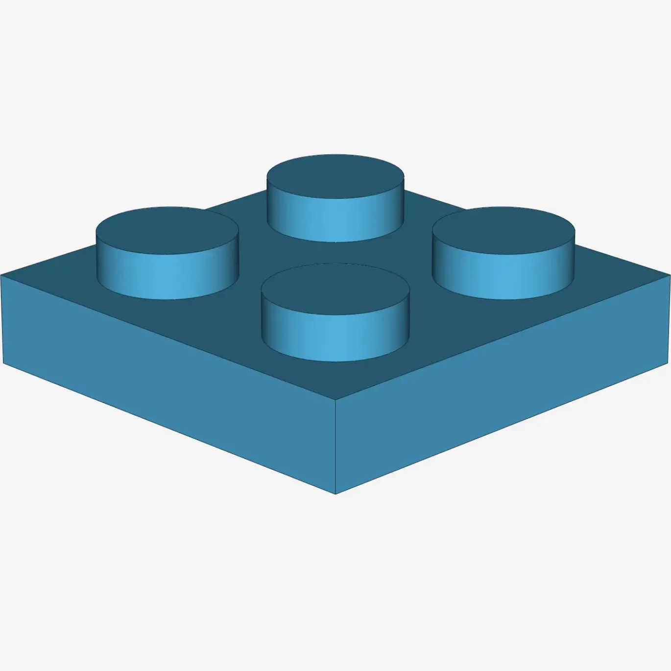 PLATE 2X2 X 100