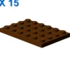 PLATE 4X6 X 15
