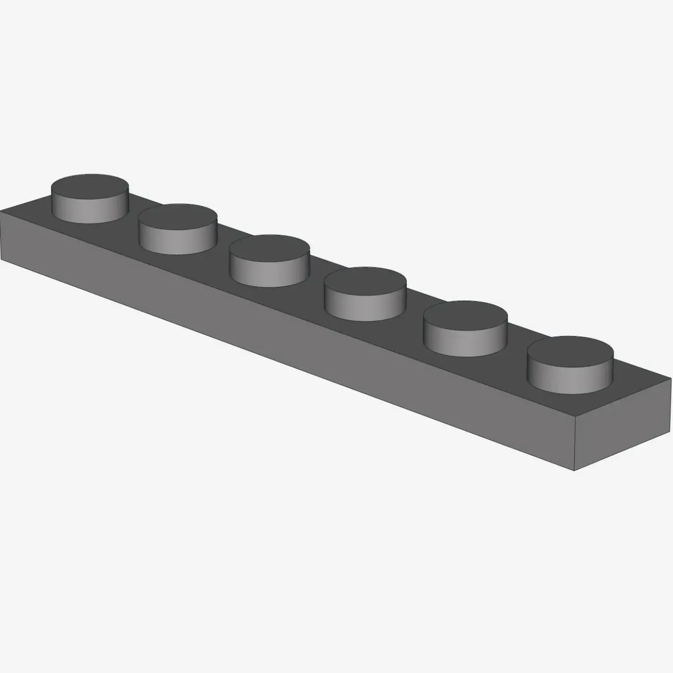 PLATE 1X6 X 50