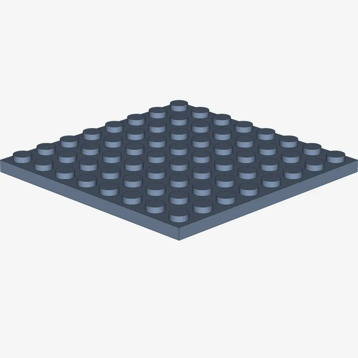 PLATE 8X8 X 10